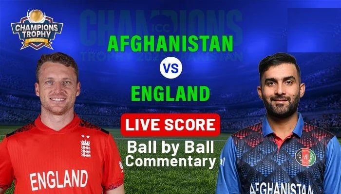 Champions Trophy: Afghanistan opt to bat first against England