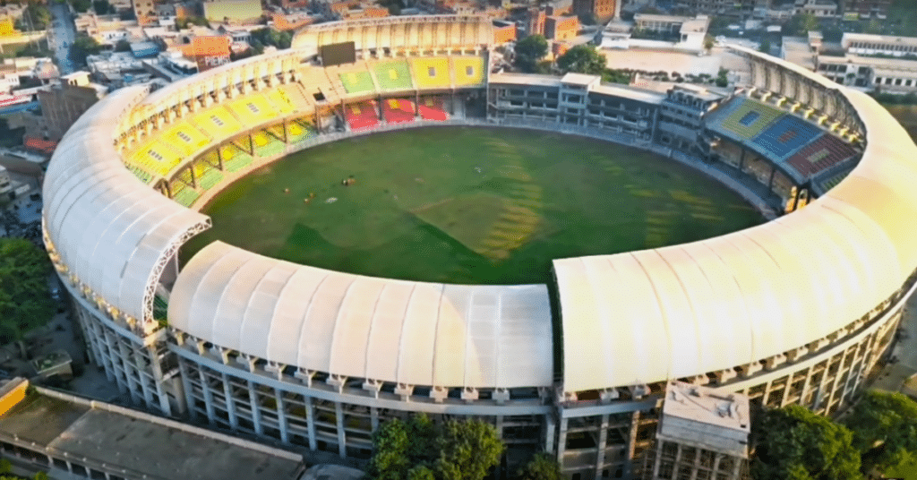 Arbab Niaz’s stadium renamed after Imran Khan