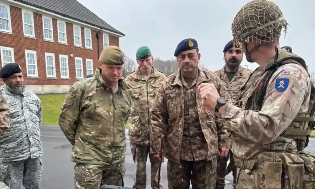 Asim Munir explores British military modernization during UK visit