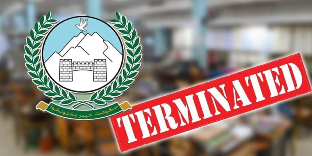 KP implements law to terminate caretaker-govt recruited employees