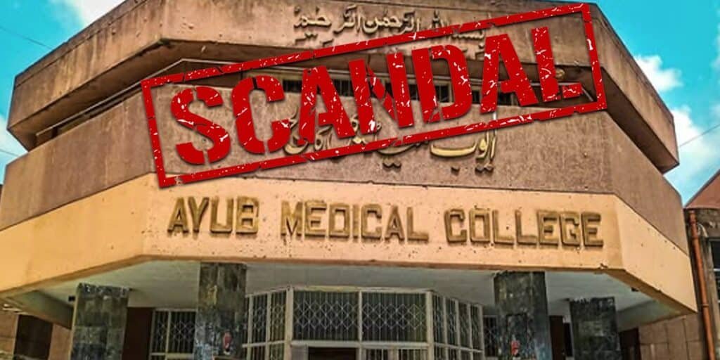 Another scandal of irregularities spotted in Ayub Medical College