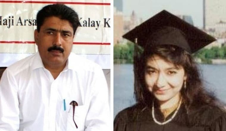 Dr. Aafia Siddiqui with Shakil Afridi