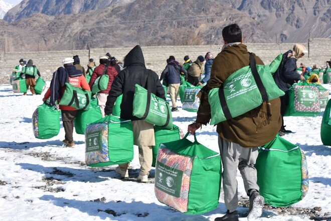 KS Relief Completes Winter Aid Project in Pakistan, Assisting Over 337,000 People