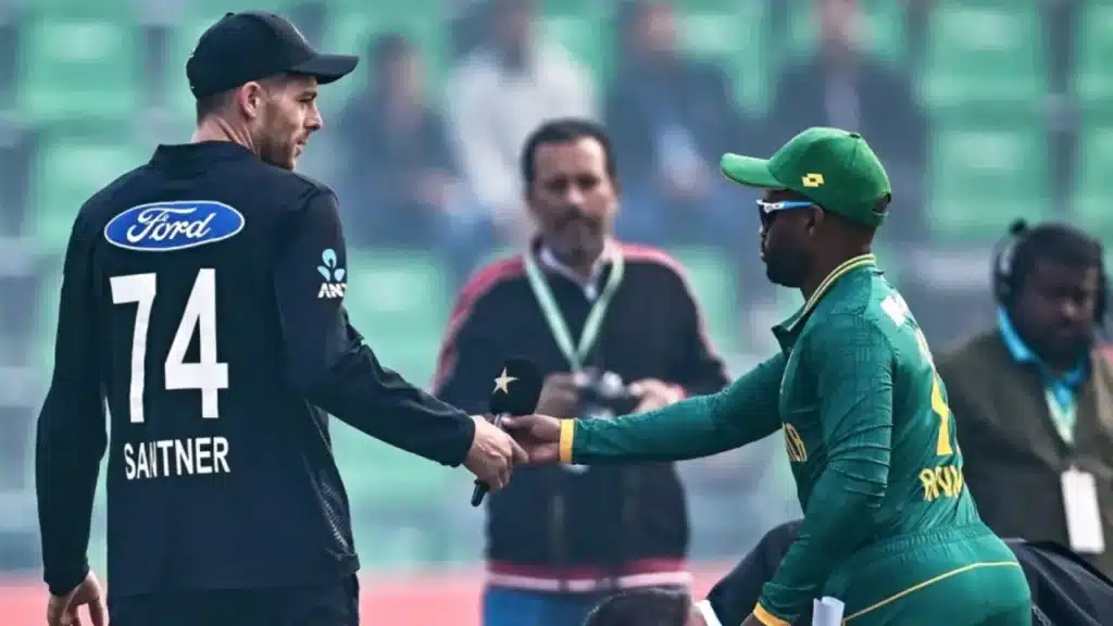 New Zealand decides to bat first against South Africa in second semi-final