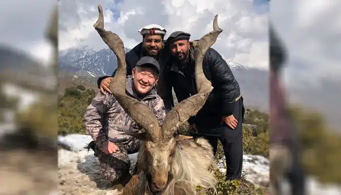 Russian Hunter Bags Largest Markhor of the Year in Chitra