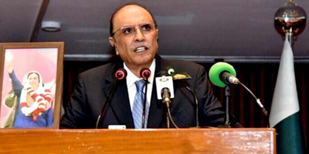 President Zardari to address joint sitting today