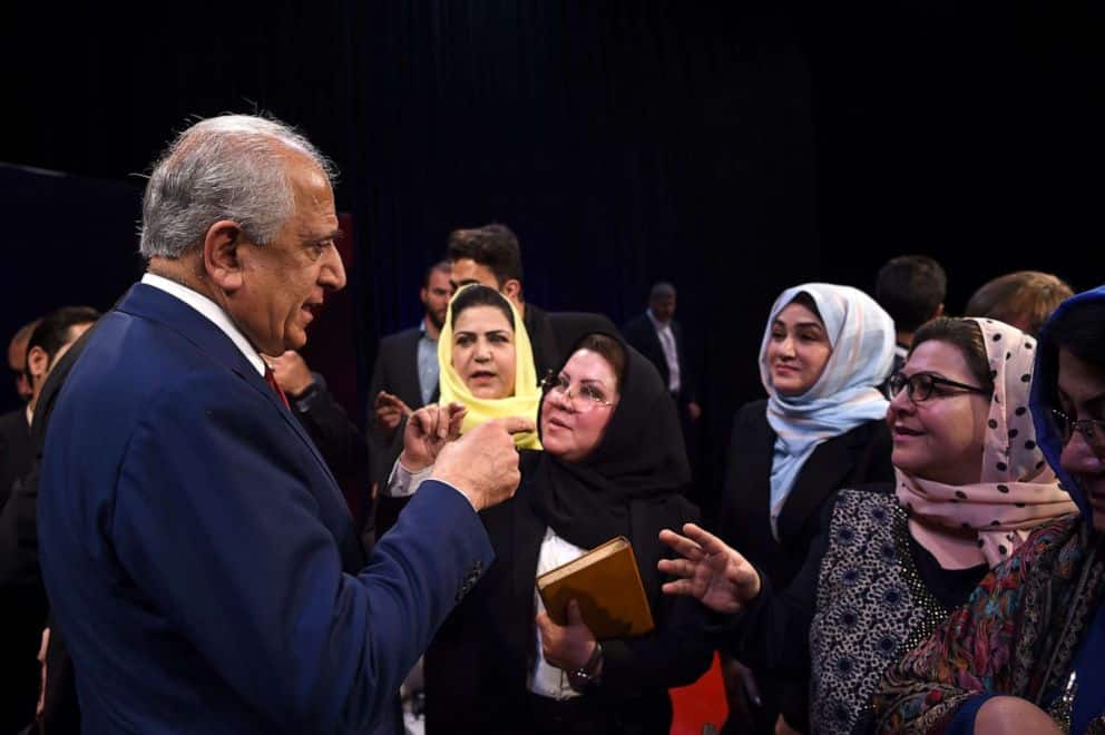 23 Afghan Women’s Rights Groups Urge Trump To Prosecute Khalilzad