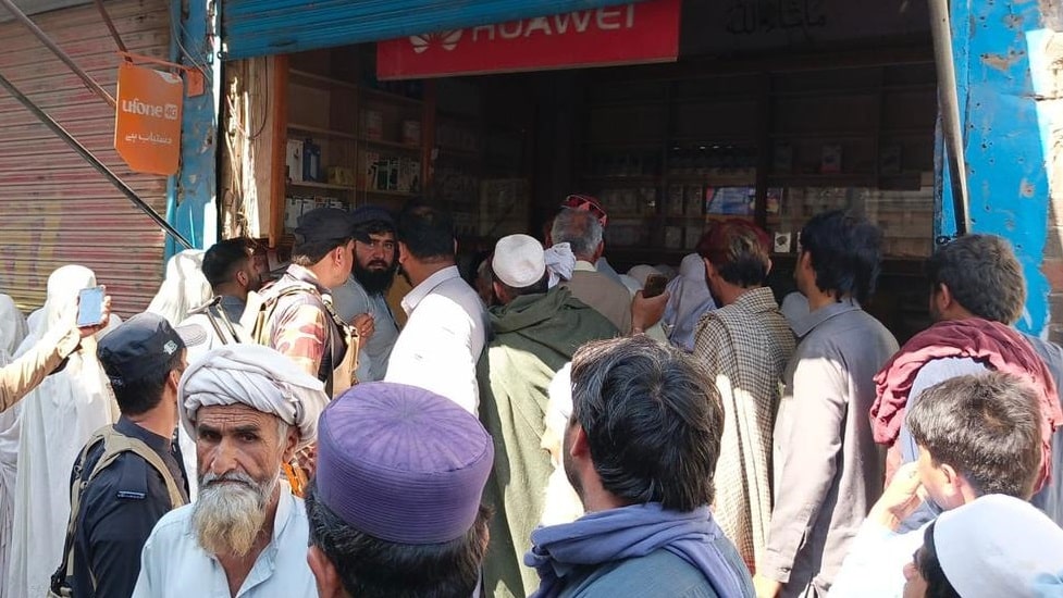 Several retailers held in Bannu for illegal deduction from beneficiaries