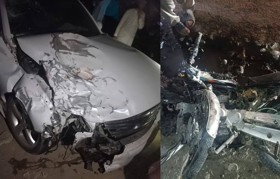 Three killed in Dir car-motorcycle collision