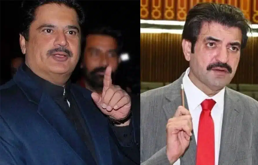 Nabil Gabol formally invites Sher Afzal Marwat to join PPP