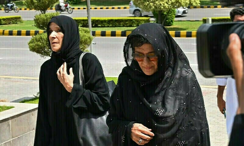 Imran’sisters, PTI top leadership arrested outside Adiala jail