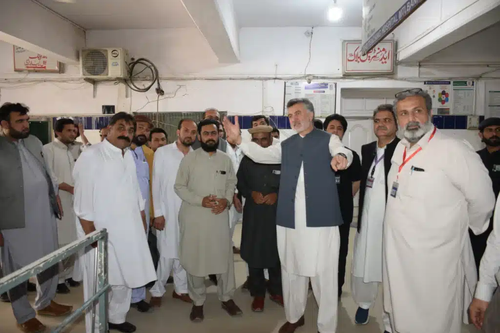 BOG MTI Bannu launches theme 2027 to improve health services in Bannu hospita