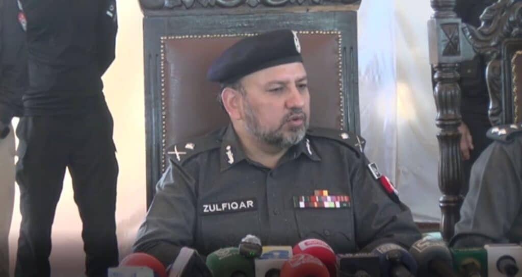 Effective measures underway to ensure lasting peace in KP: IG Zulfiqar Hameed