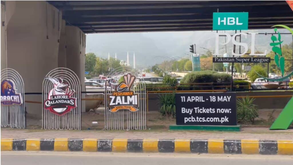 PSL X is coming: Islamabad streets transformed with vibrant portraits