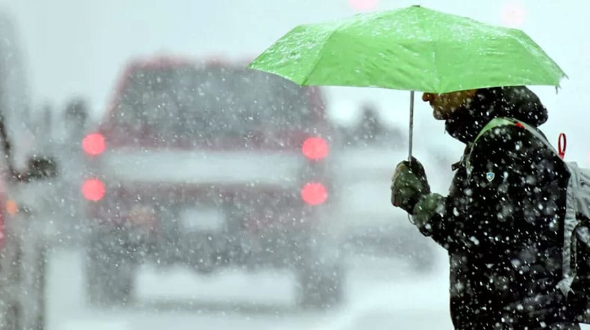 Upper parts of Kp receives fresh spell of snowfall, rain