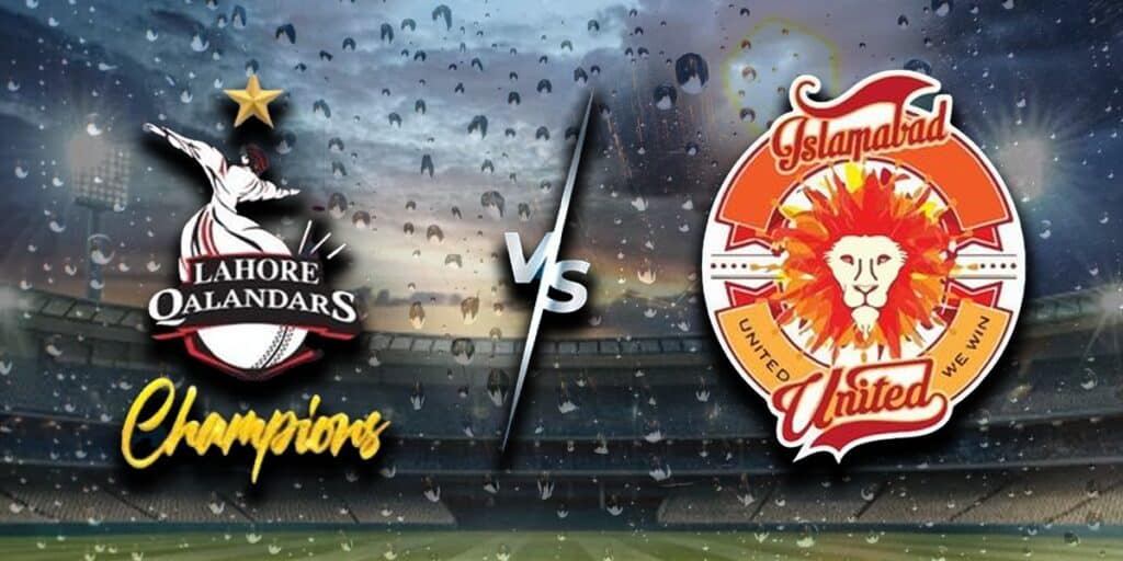 What happens if PSL 2025 opener between Islamabad United and Lahore Qalandars affected by rain?