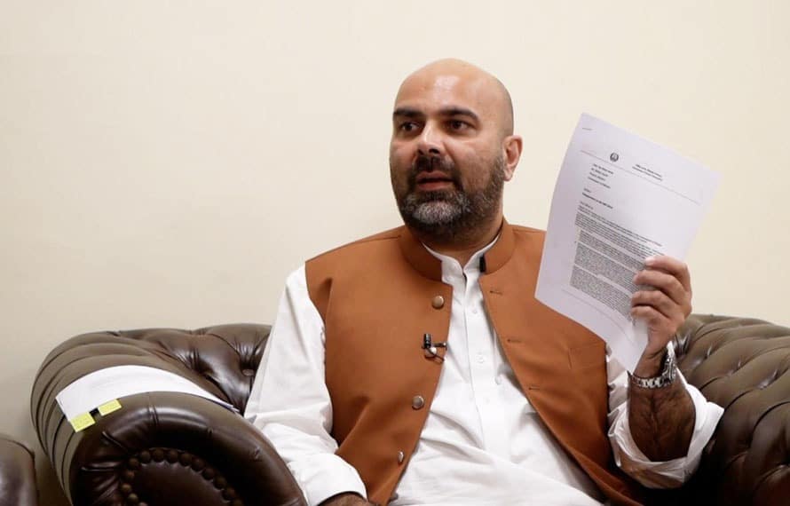 Jhagra answers PTI probe panel on corruption allegations