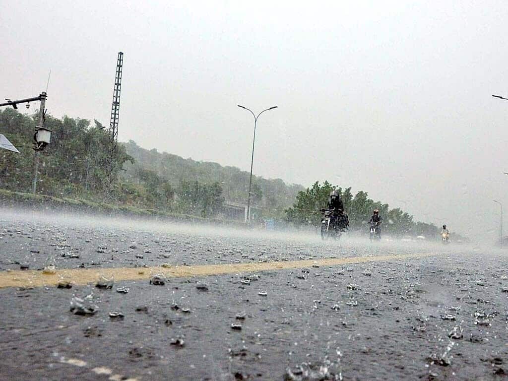 Rain with thunderstorm likely in parts of Khyber Pakhtunkhwa