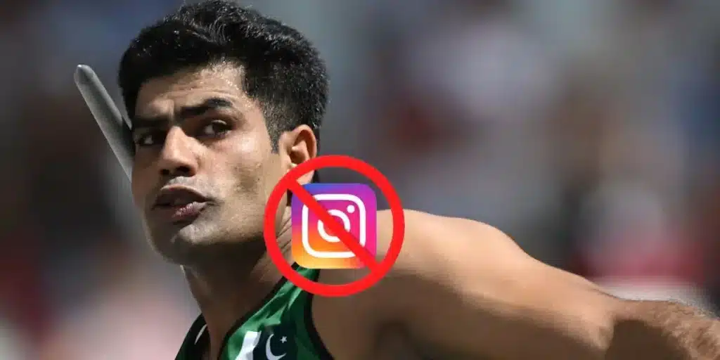 India blocks Arshad Nadeem’s Instagram account, sparking outcry after Olympic Gold win