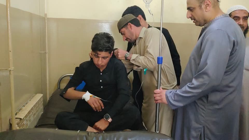 Five students among six injured in attack on school van in Battagram