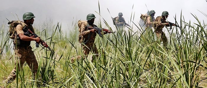Nine terrorists killed in three different engagments in parts of KP: ISPR