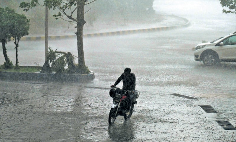Swat rain and heat weather