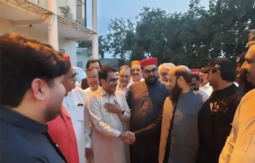 Dispute between Aimal Wali and PTA chairman settled through Pakhtun Jirga in Peshawar