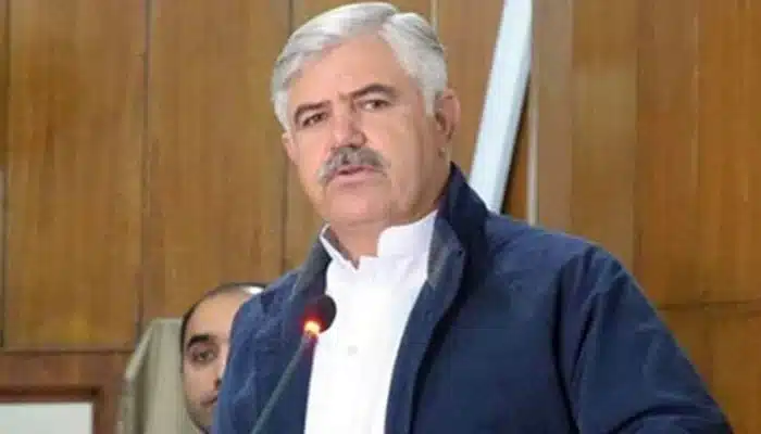 Mahmood Khan calls budgets anti-public, rejects taxes in FATA, PATA