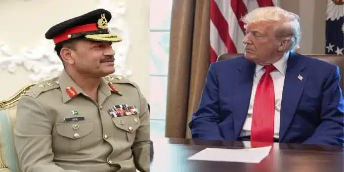 COAS Field Marshal Asim Munir meets President Trump in White House