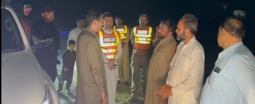 Mohmand District Emergency Officer Engr. Khaliq Dad addressed the media, confirming that water levels in the Swat River are currently normal and there is no immediate flood threat.