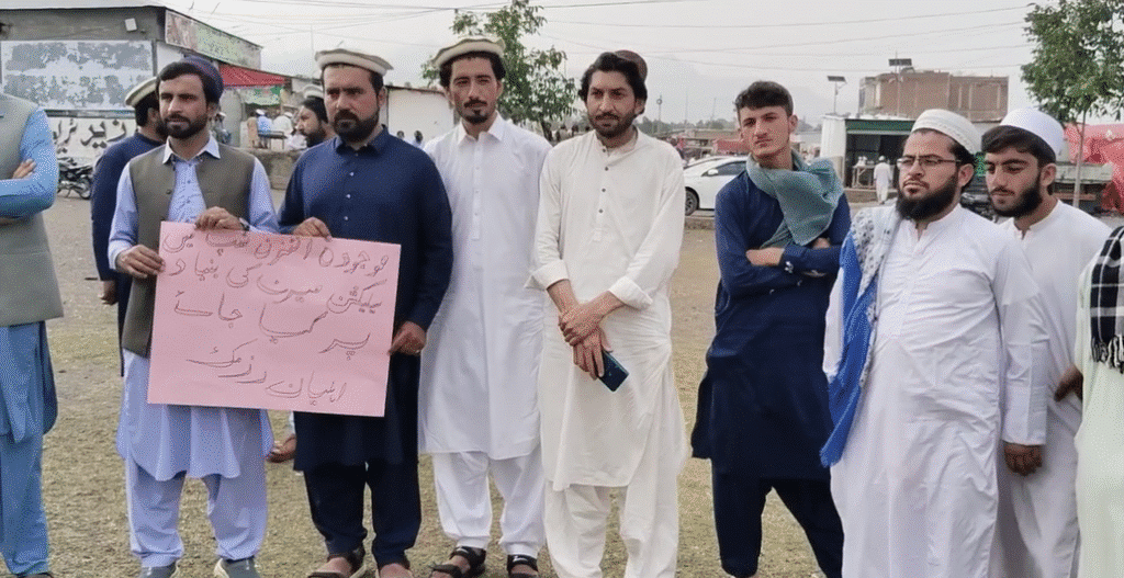 The silence is unbearable": Razmak residents protest over water crisis and unfair internship practices