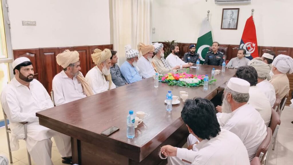 RPO Sajjad Khan assures notables of comprehensive security measures for public safety, lasting peace