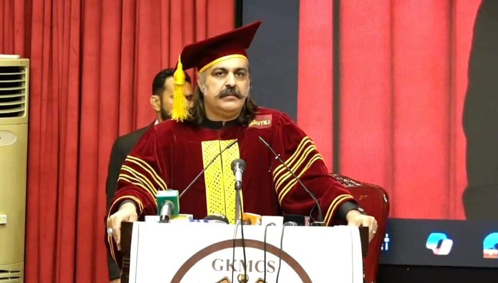 KP CM Gandapur announces major financial reforms, promises zero pension liability in next budget
