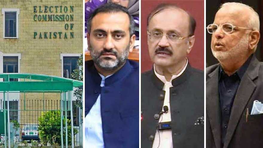 ECP -Aijaz Chaudhry, Ahmed Chatha, and Malik Ahmed Bhachar were sentenced by an Anti-Terrorism Court (ATC)