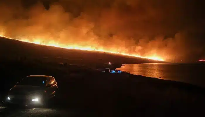 Wind Shift Traps Firefighters in Deadly Eskisehir Blaze