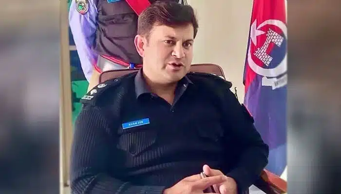 Khan Zeb Mohmand DPO SWABI suspend