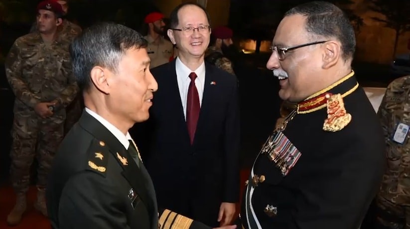 General Sahir Shamshad Mirza attends 98th PLA founding day ceremony as chief guest
