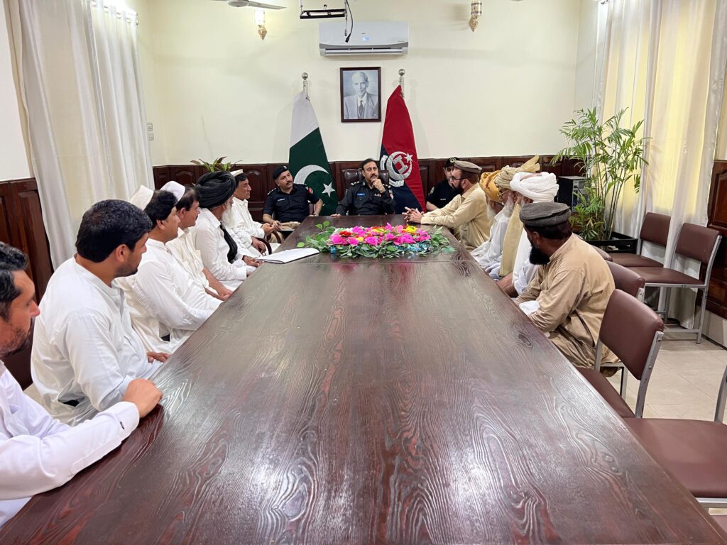 Tribal elders highlight local challenges; RPO Bannu assures security measures