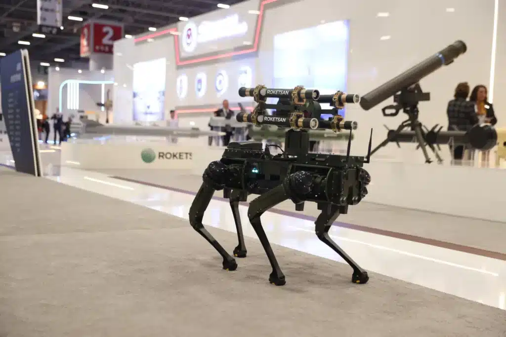 Turkey has made a major leap in military technology by introducing ‘Koz’, the world’s first robot dog armed with laser-guided missiles.