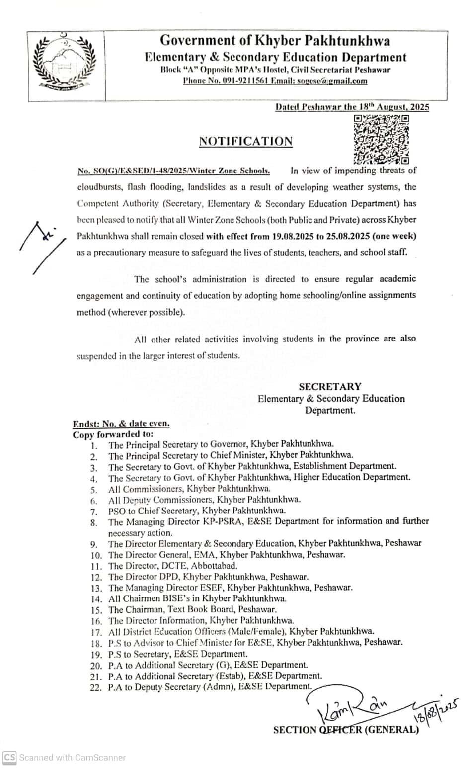 KP holidays 