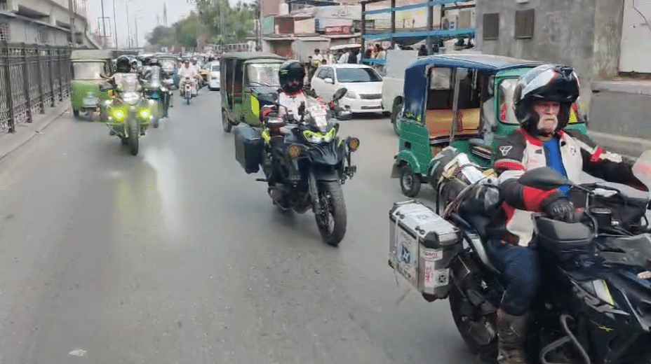 Central Asia bike rally