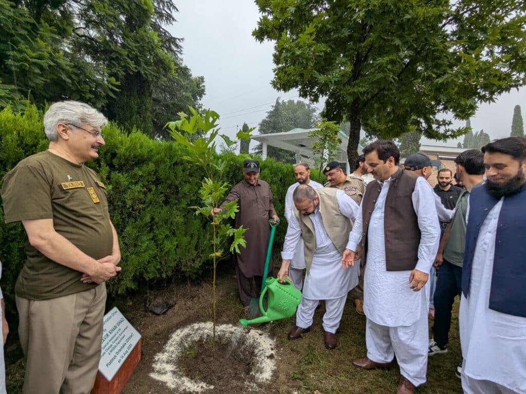 Independence day celebrated with plantation drive at Thai Forest School Abbottabad