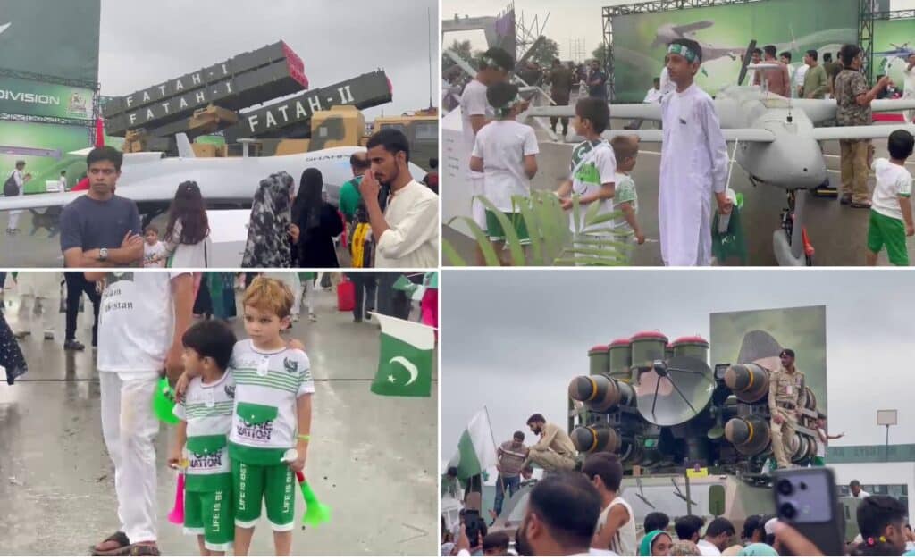 Pakistan Army showcases defence weaponry on independence day, draws public enthusiasm