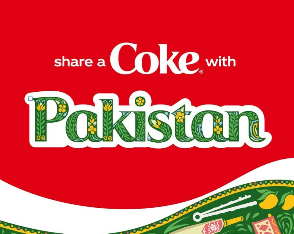 coca cola themed bottle