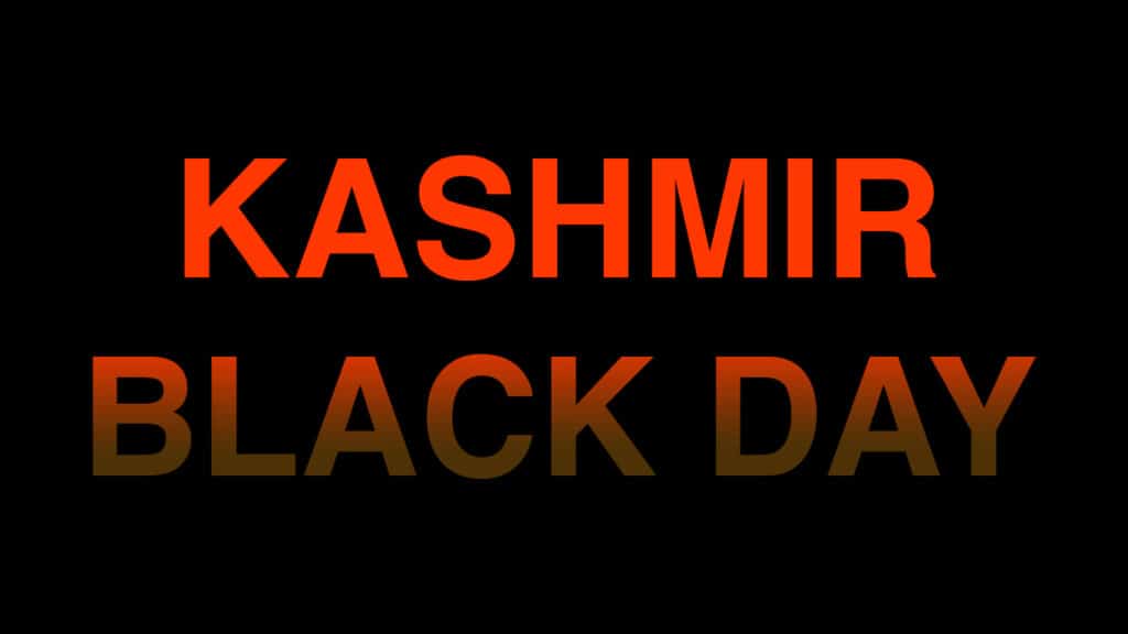 Kashmir Black Day