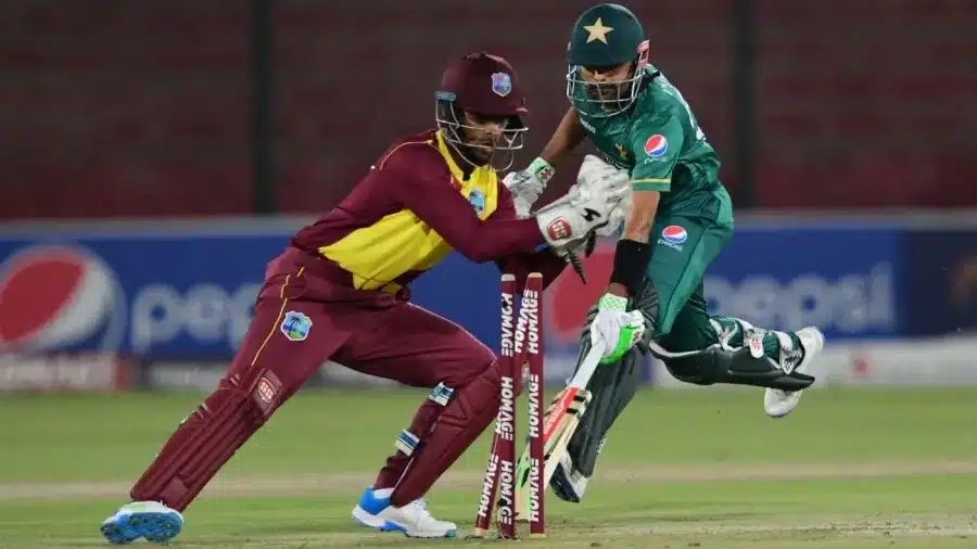 Pak one day against west indies