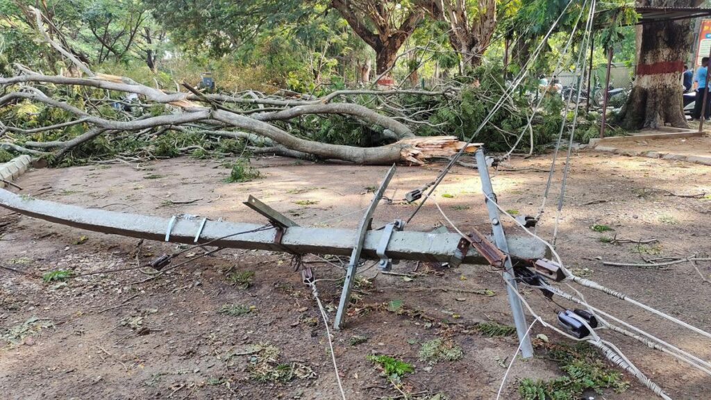 power transmission damaged in buner