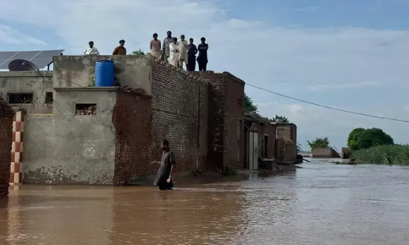 Floodwaters claim four lives including two children in Jalalpur Pirwala